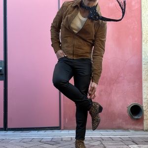 Saint Laurent Suede Jacket size 44/ size XS US